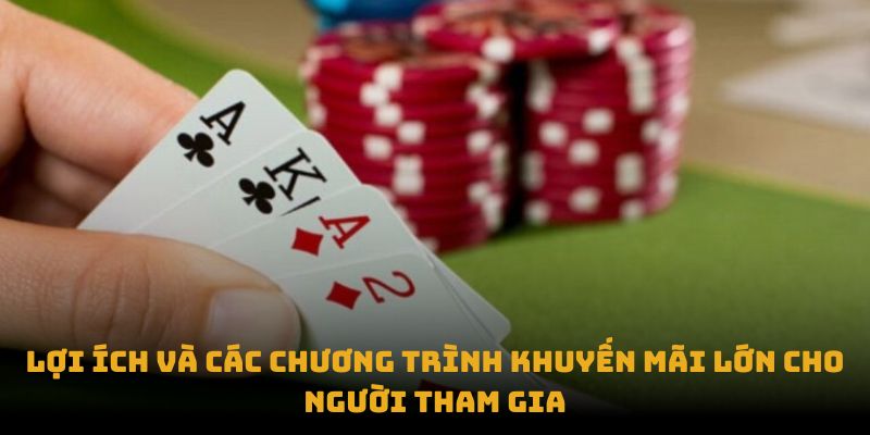 Lợi ích và các chương trình khuyến mãi lớn cho người tham gia