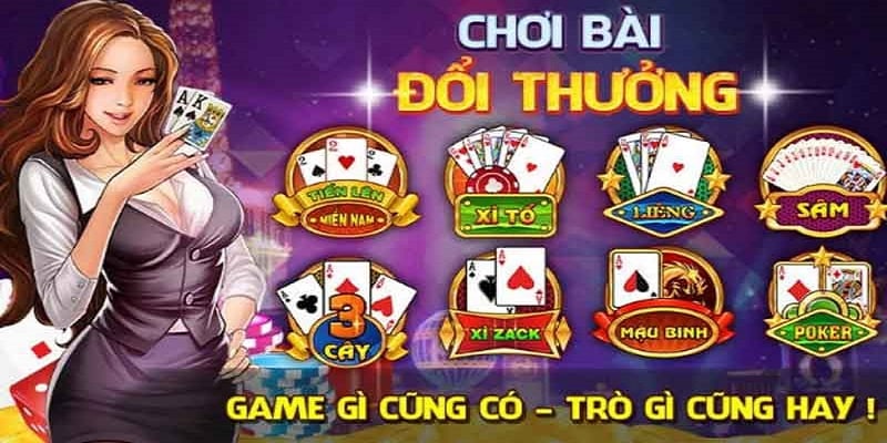 List game bài đổi thưởng online hấp dẫn nhất nhì 2024